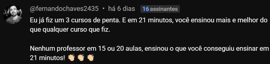 Depoimento 1